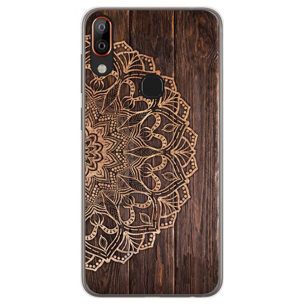 Funda Gel Tpu para Vsmart Active 1+ Plus diseño Madera 06 Dibujos