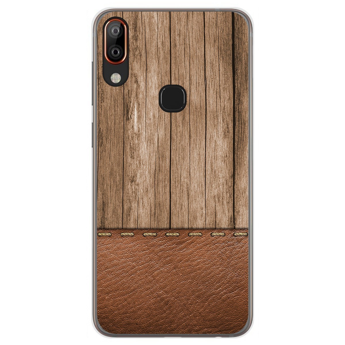 Funda Gel Tpu para Vsmart Active 1+ Plus diseño Madera 09 Dibujos