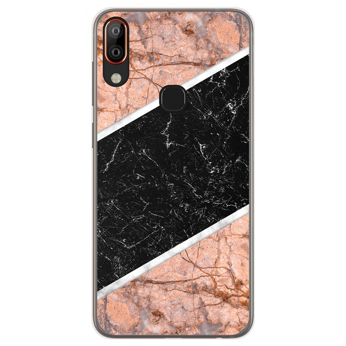 Funda Gel Tpu para Vsmart Active 1+ Plus diseño Mármol 07 Dibujos