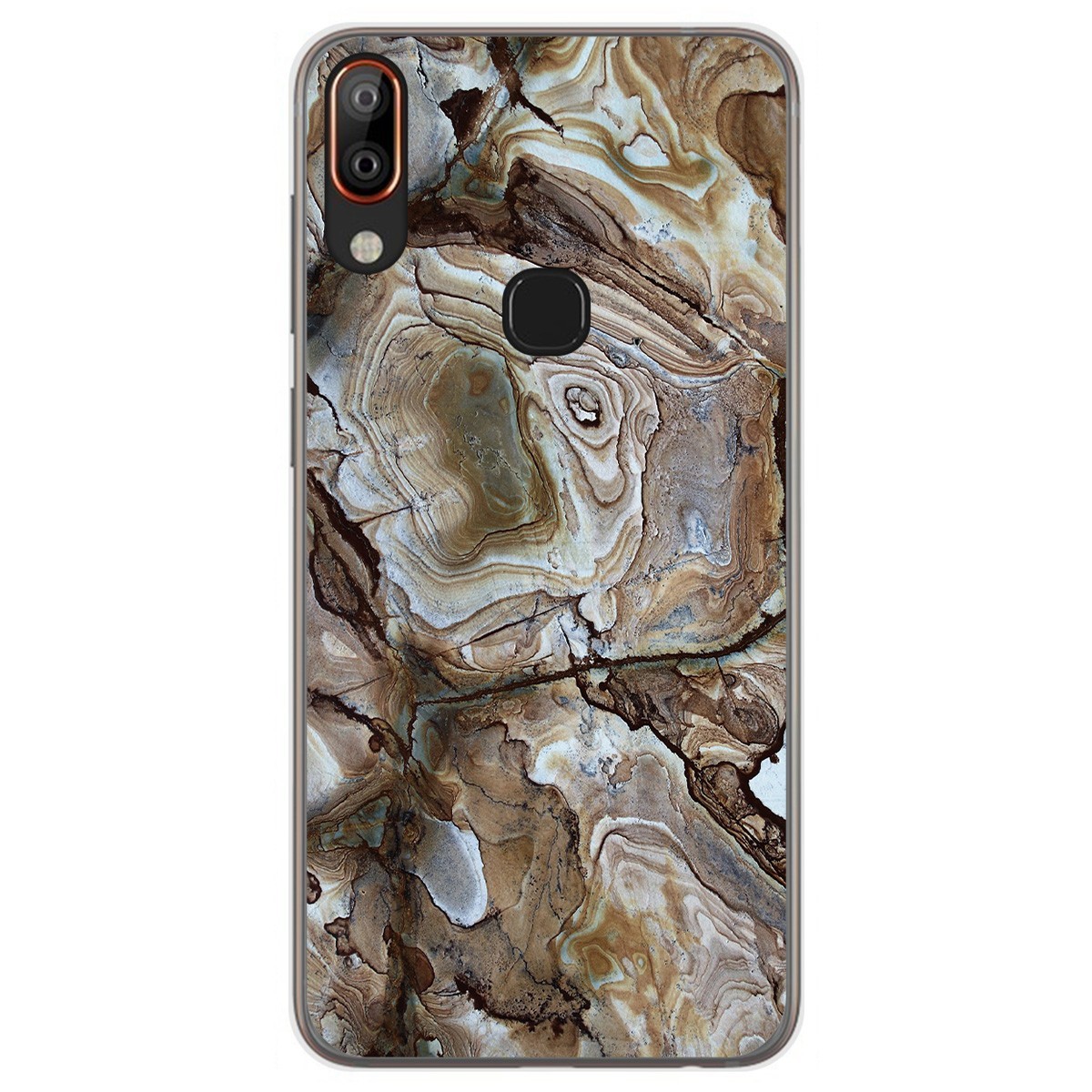 Funda Gel Tpu para Vsmart Active 1+ Plus diseño Mármol 14 Dibujos