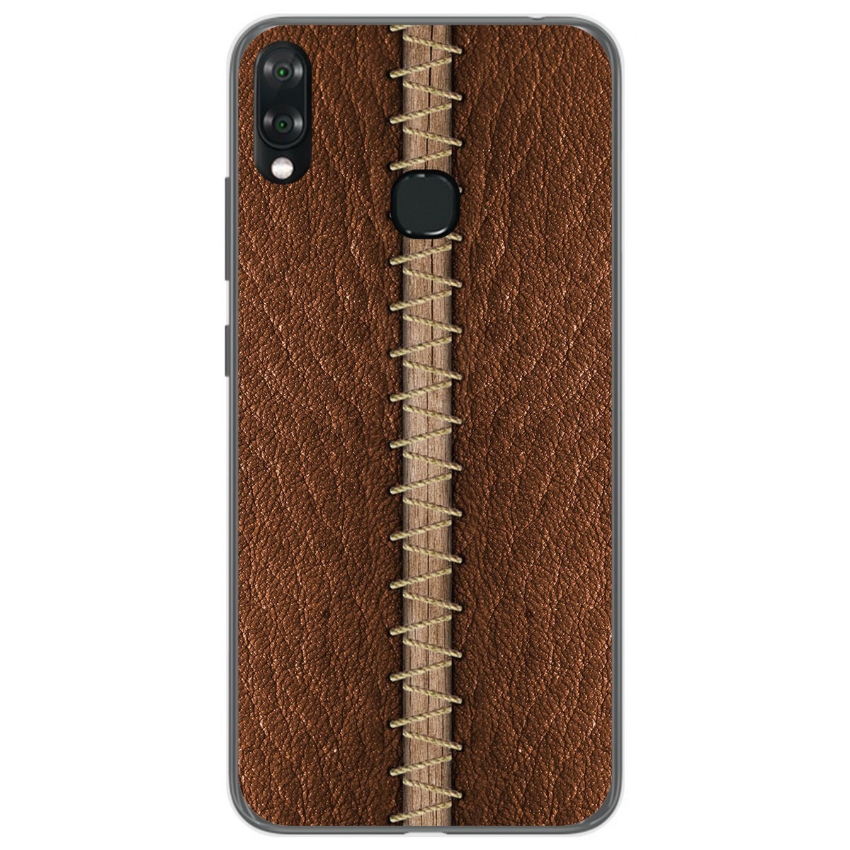 Funda Gel Tpu para Vsmart Joy 1+ Plus diseño Cuero 01 Dibujos