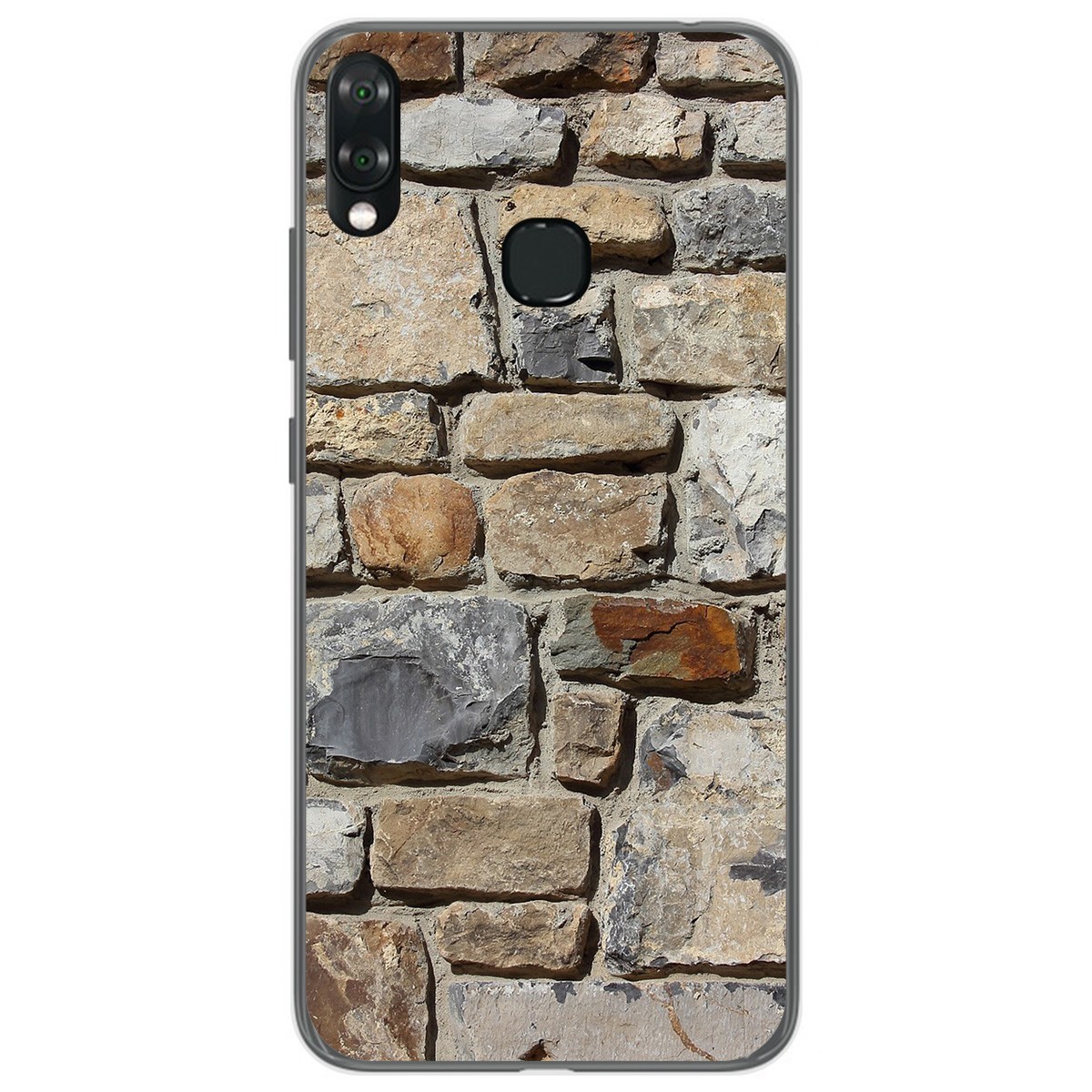 Funda Gel Tpu para Vsmart Joy 1+ Plus diseño Ladrillo 03 Dibujos