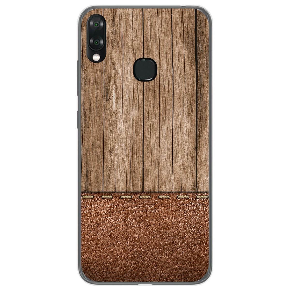Funda Gel Tpu para Vsmart Joy 1+ Plus diseño Madera 09 Dibujos