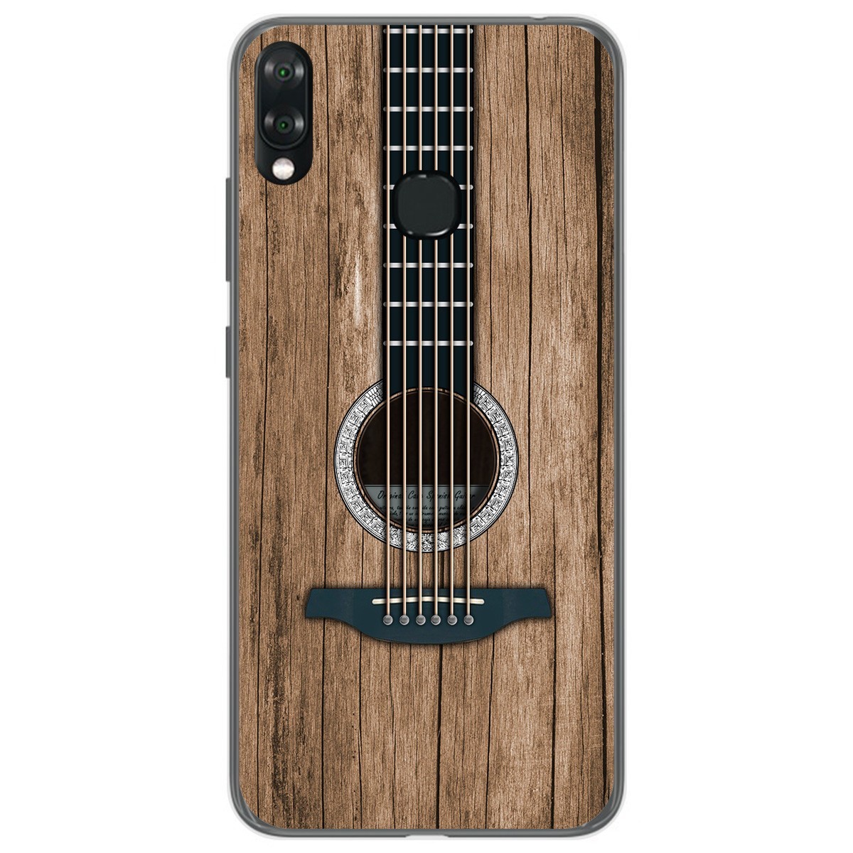 Funda Gel Tpu para Vsmart Joy 1+ Plus diseño Madera 11 Dibujos