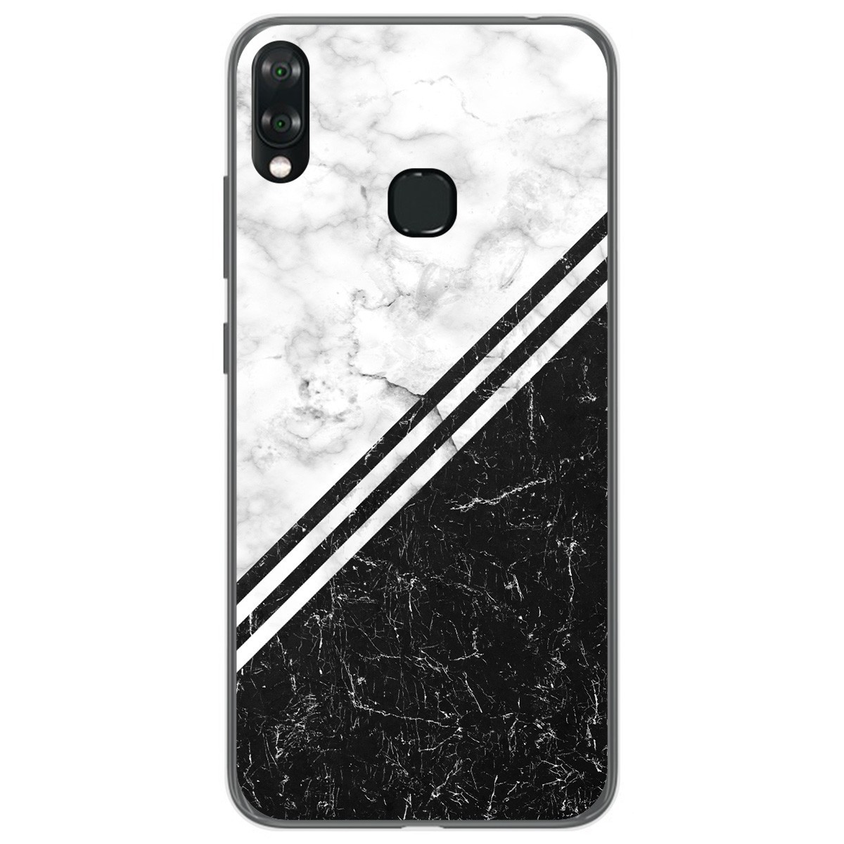 Funda Gel Tpu para Vsmart Joy 1+ Plus diseño Mármol 01 Dibujos