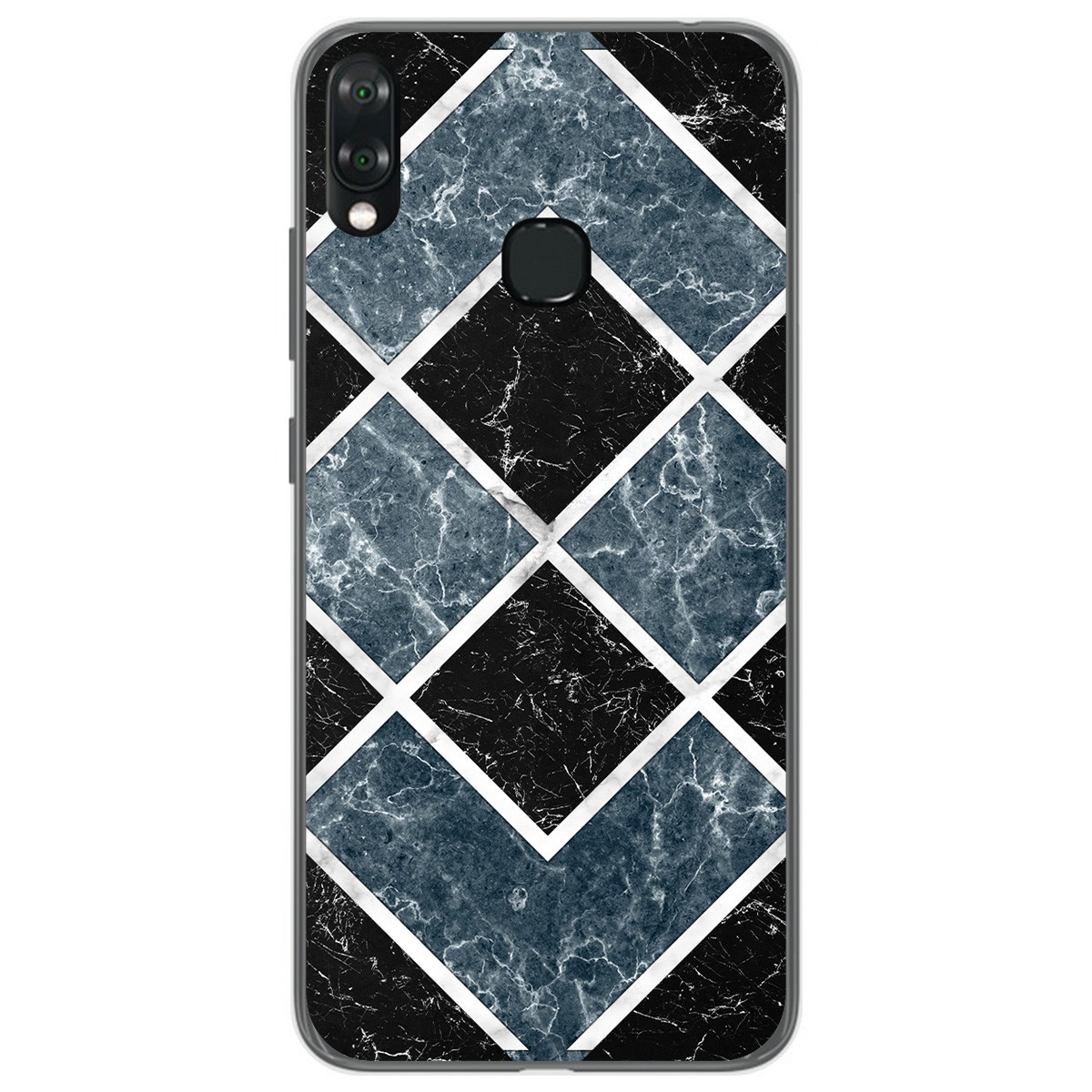 Funda Gel Tpu para Vsmart Joy 1+ Plus diseño Mármol 06 Dibujos