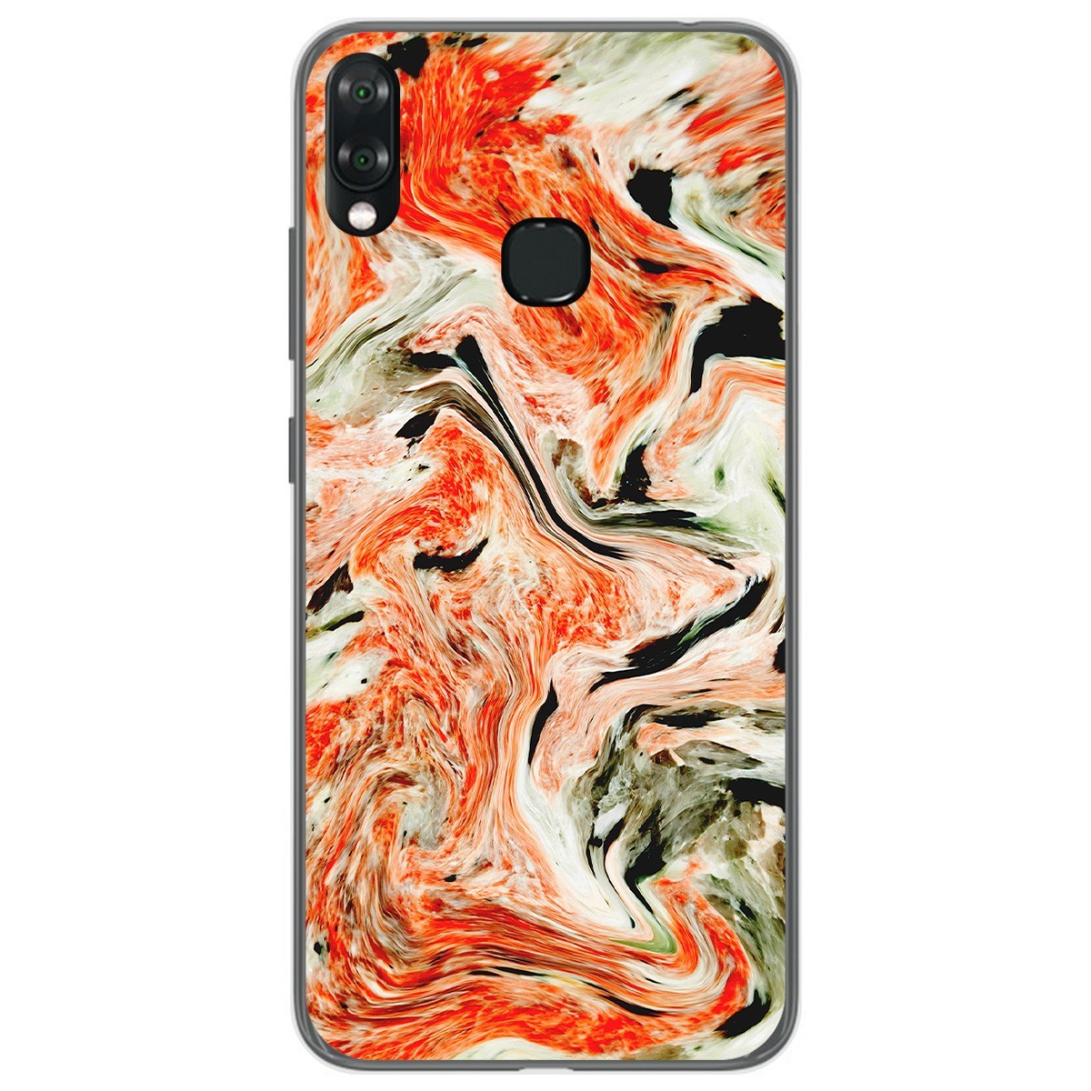 Funda Gel Tpu para Vsmart Joy 1+ Plus diseño Mármol 12 Dibujos