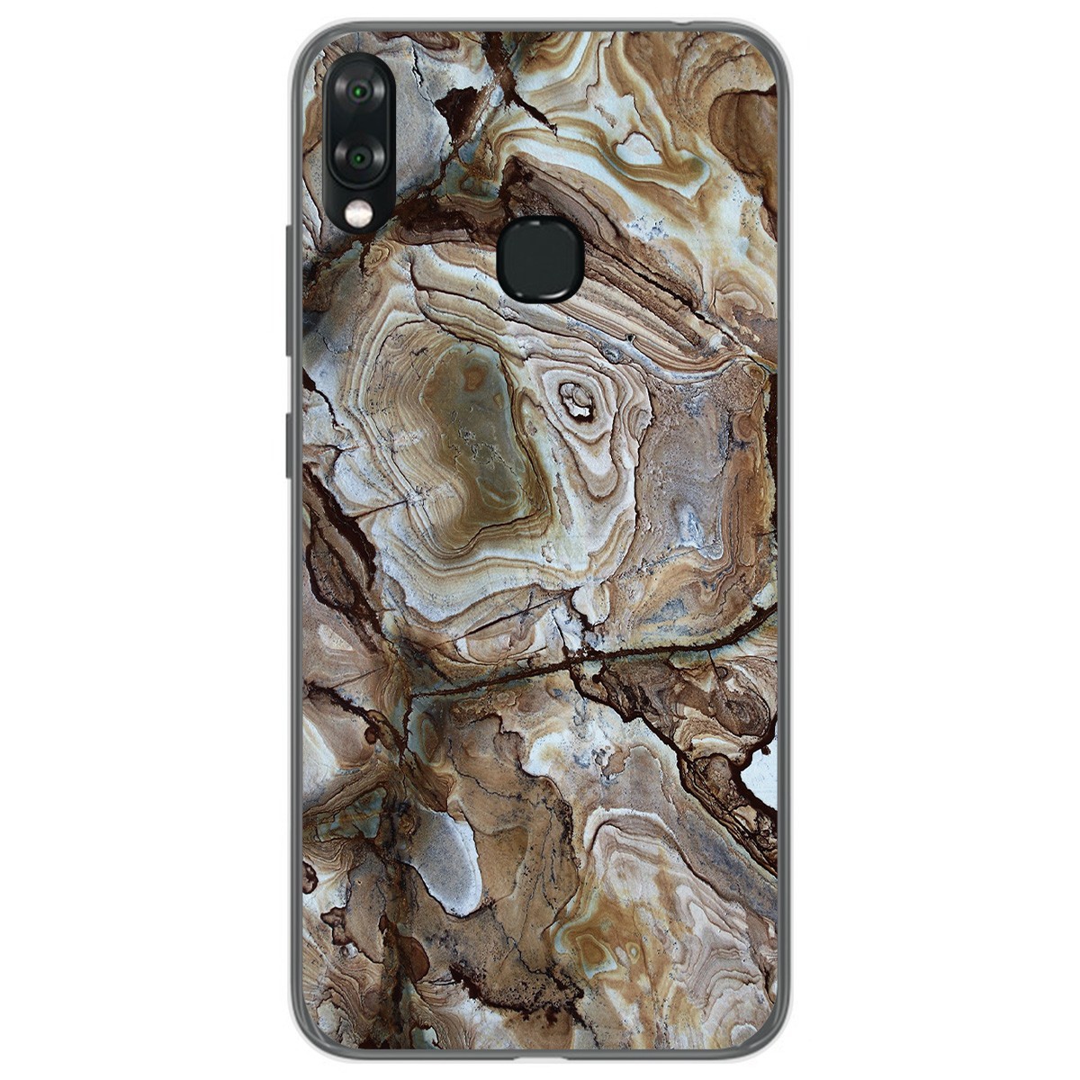 Funda Gel Tpu para Vsmart Joy 1+ Plus diseño Mármol 14 Dibujos