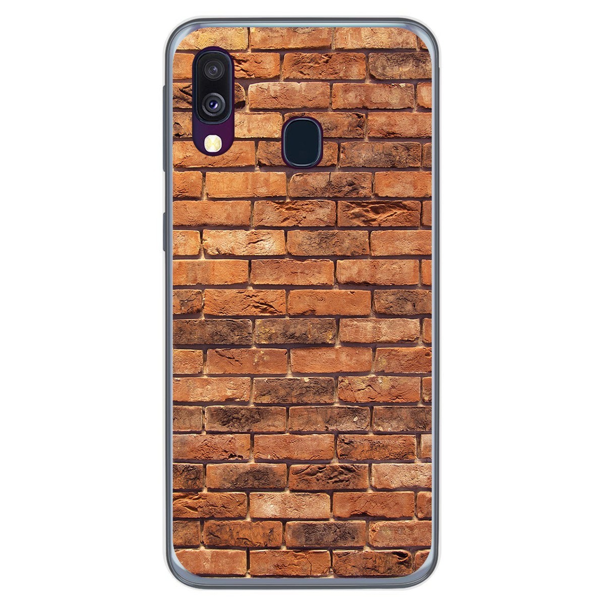 Funda Gel Tpu para Samsung Galaxy A40 diseño Ladrillo 04 Dibujos