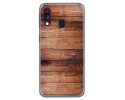 Funda Gel Tpu para Samsung Galaxy A40 diseño Madera 02 Dibujos