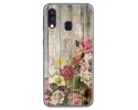 Funda Gel Tpu para Samsung Galaxy A40 diseño Madera 08 Dibujos