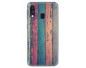 Funda Gel Tpu para Samsung Galaxy A40 diseño Madera 10 Dibujos