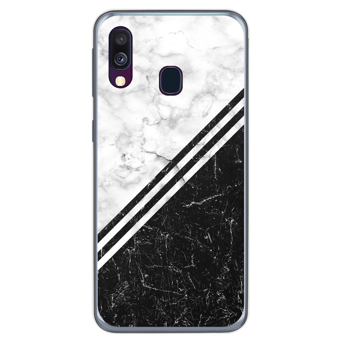 Funda Gel Tpu para Samsung Galaxy A40 diseño Mármol 01 Dibujos