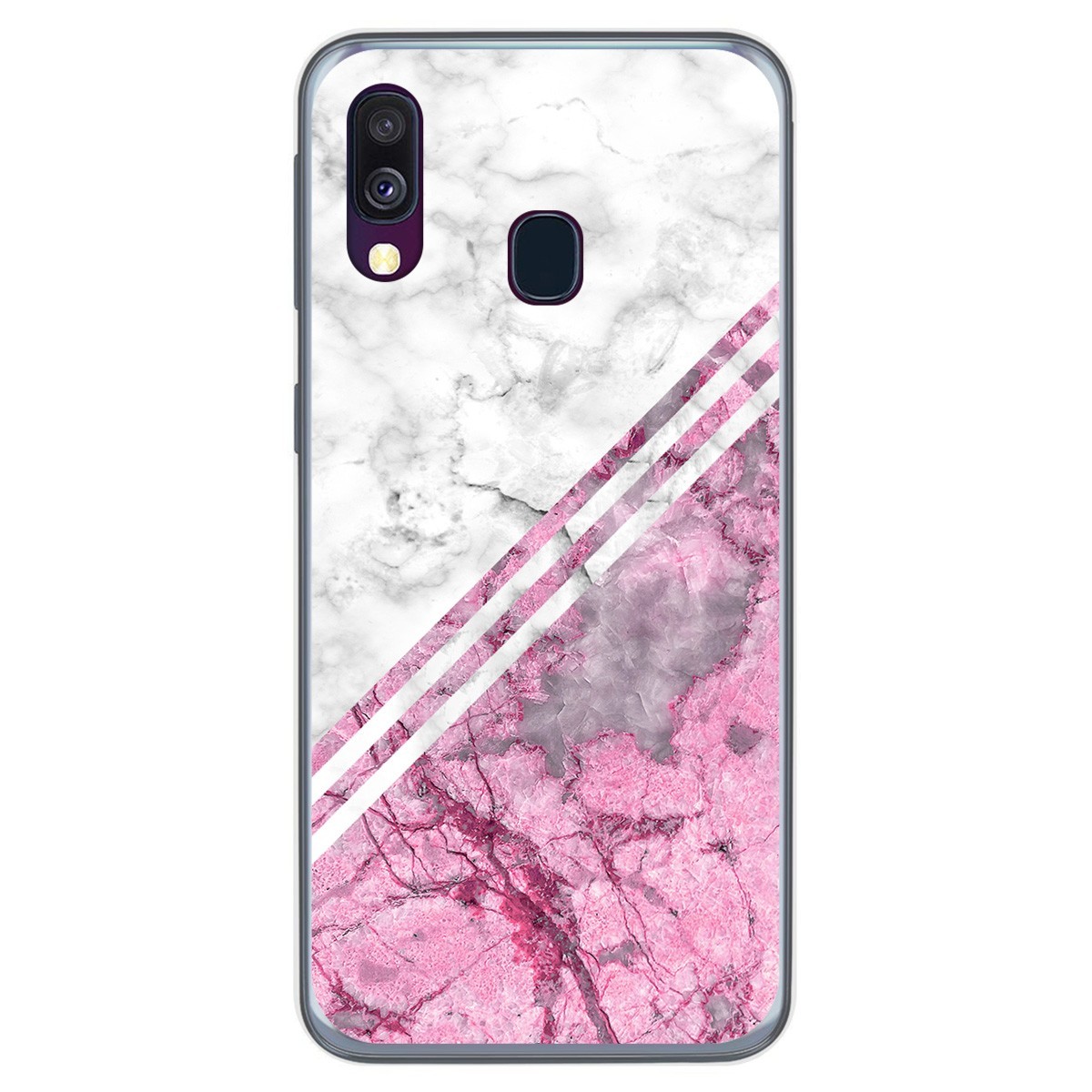Funda Gel Tpu para Samsung Galaxy A40 diseño Mármol 03 Dibujos