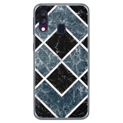 Funda Gel Tpu para Samsung Galaxy A40 diseño Mármol 06 Dibujos