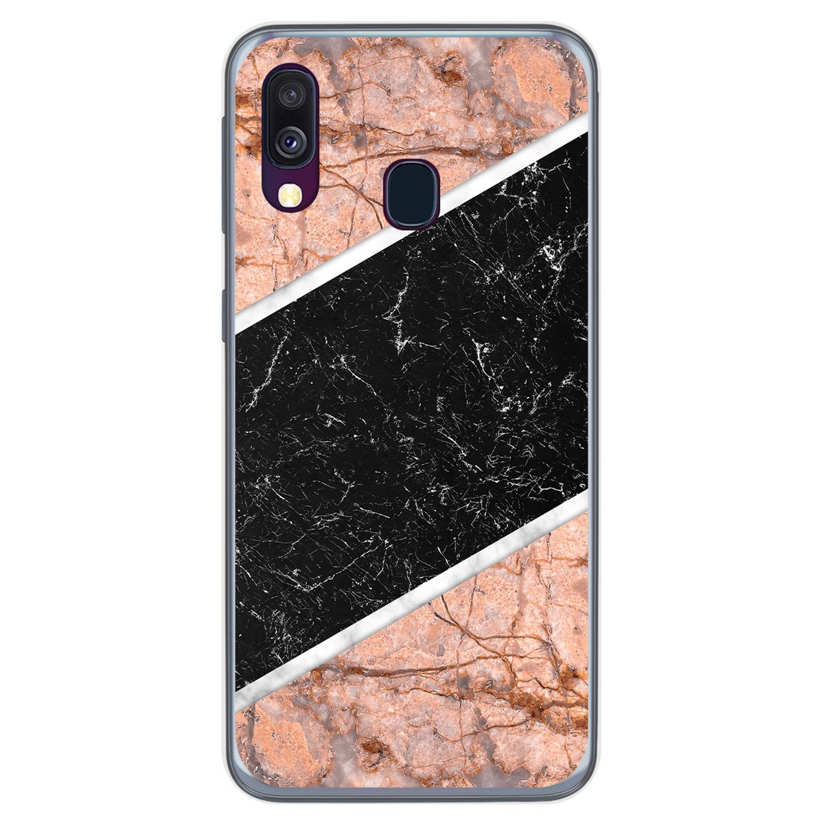 Funda Gel Tpu para Samsung Galaxy A40 diseño Mármol 07 Dibujos