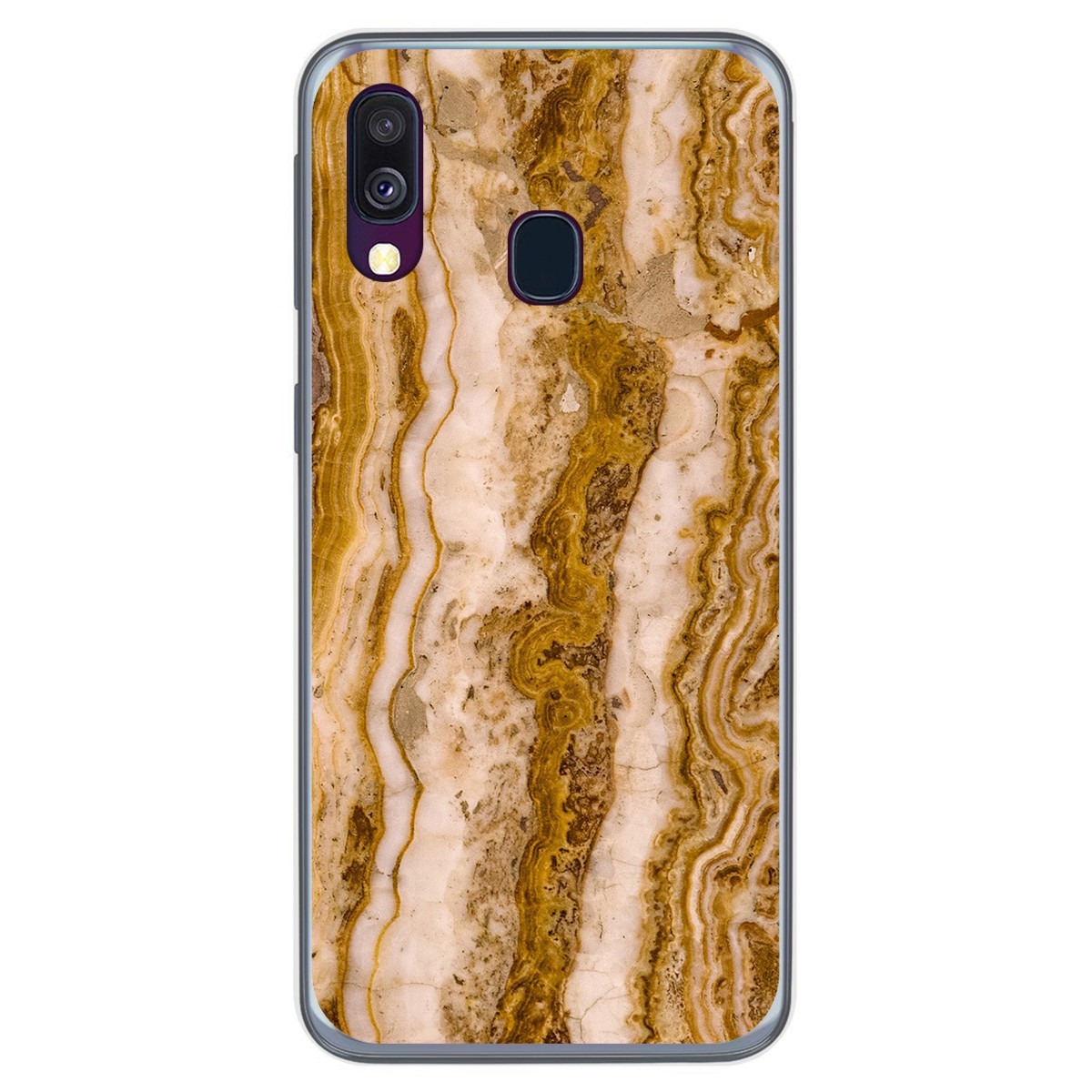 Funda Gel Tpu para Samsung Galaxy A40 diseño Mármol 10 Dibujos