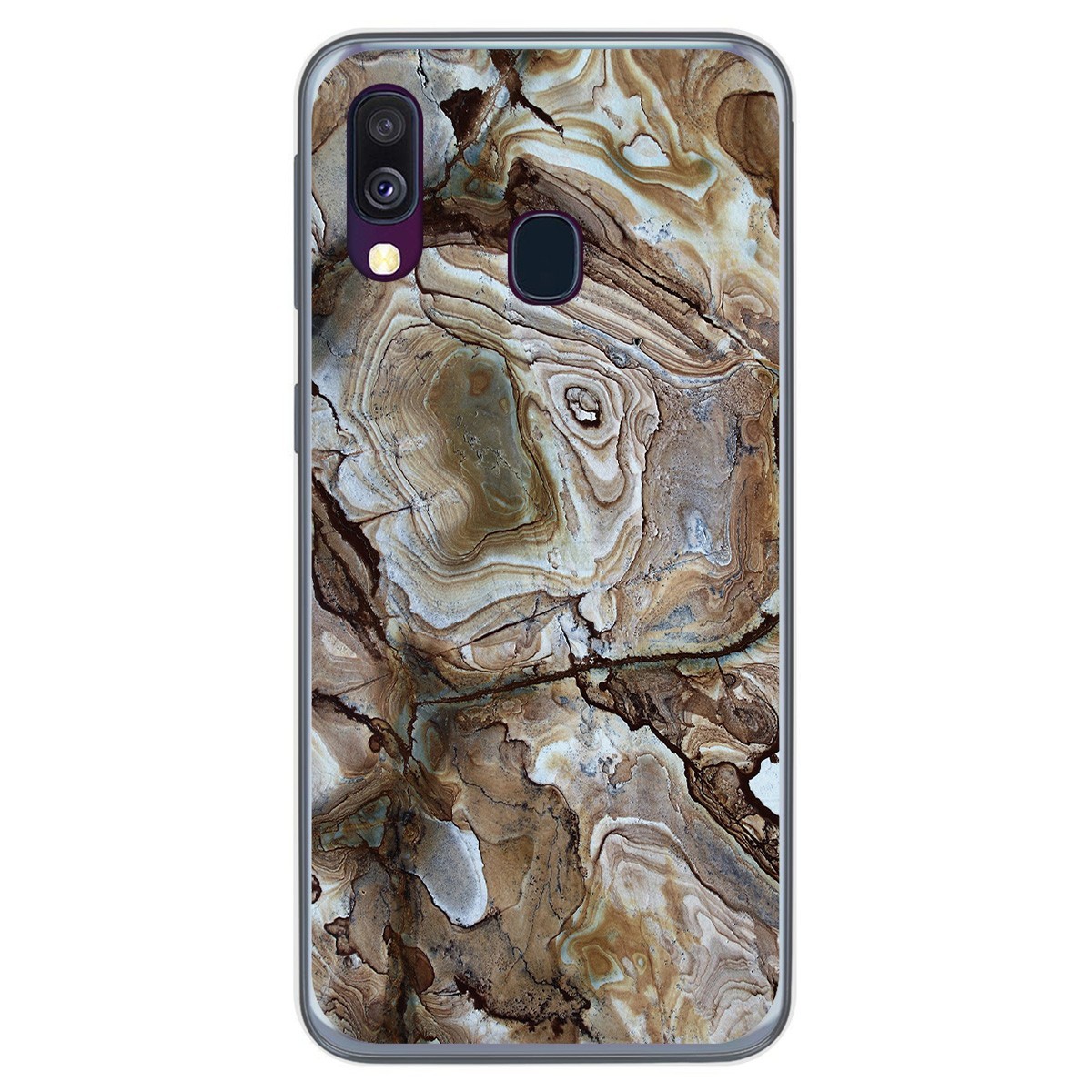 Funda Gel Tpu para Samsung Galaxy A40 diseño Mármol 14 Dibujos