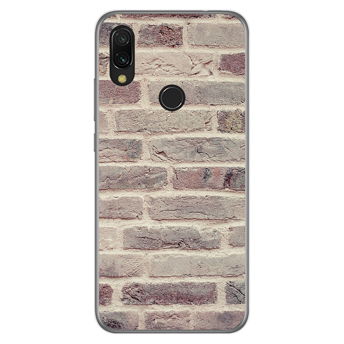 Funda Gel Tpu para Xiaomi Redmi 7 diseño Ladrillo 01 Dibujos