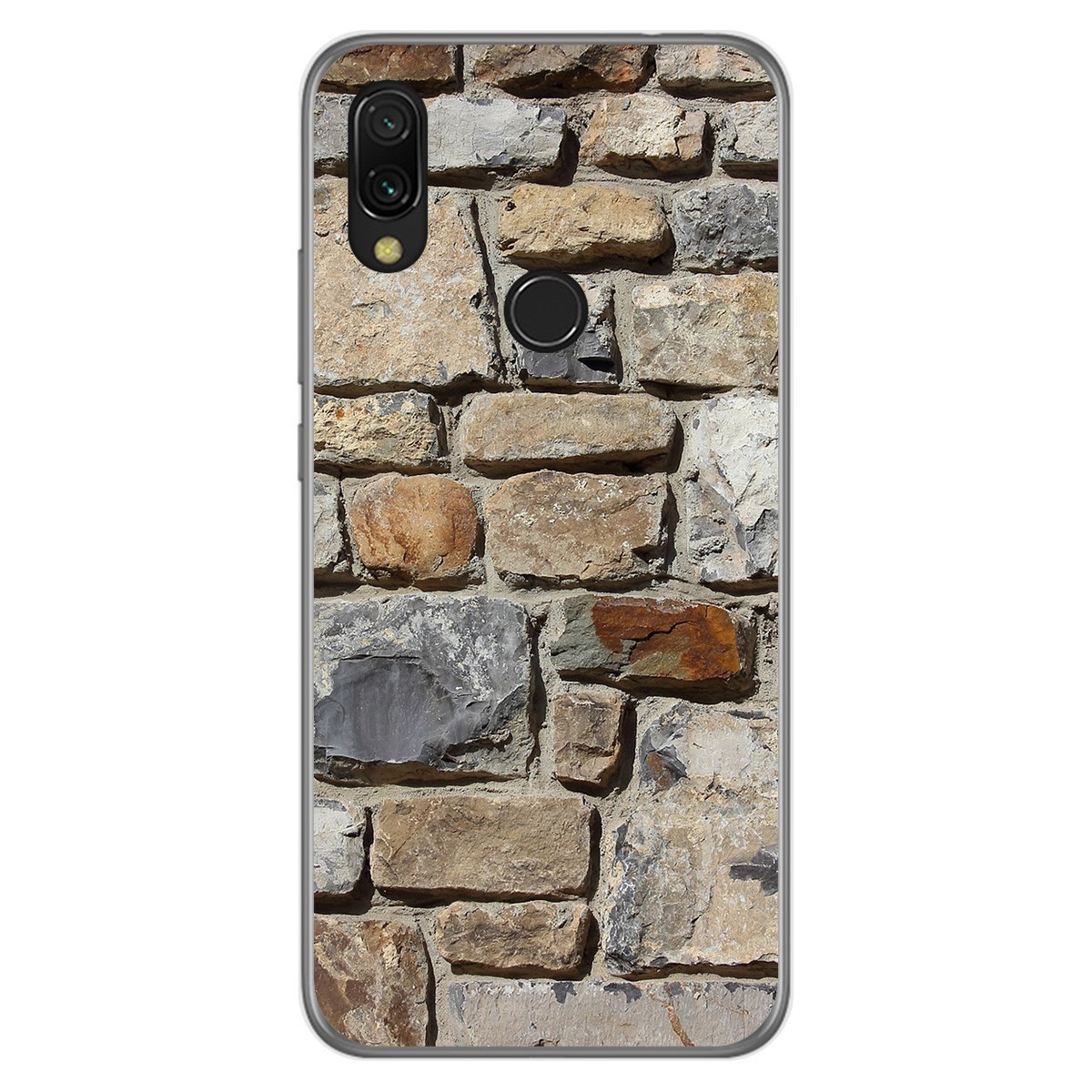 Funda Gel Tpu para Xiaomi Redmi 7 diseño Ladrillo 03 Dibujos