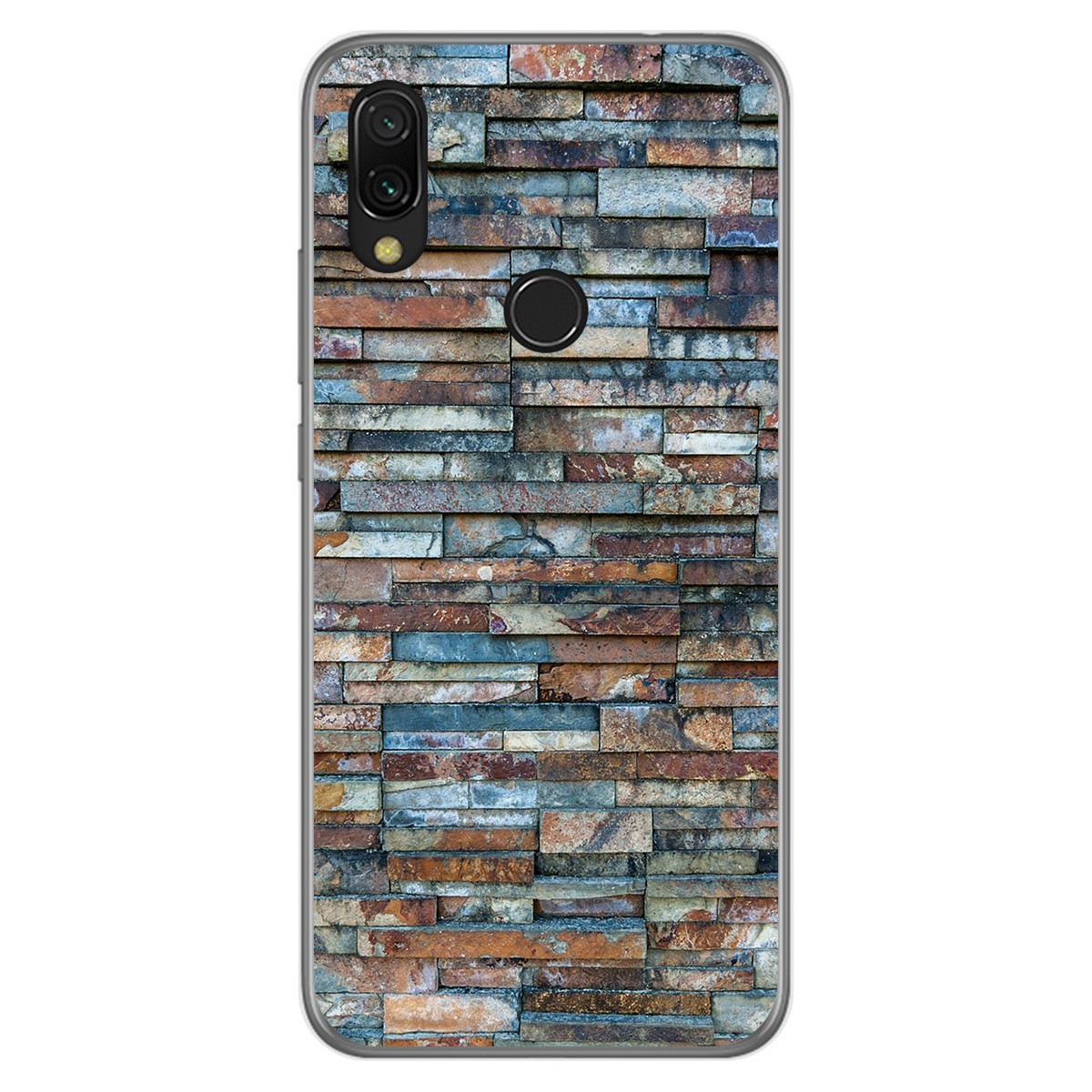 Funda Gel Tpu para Xiaomi Redmi 7 diseño Ladrillo 05 Dibujos