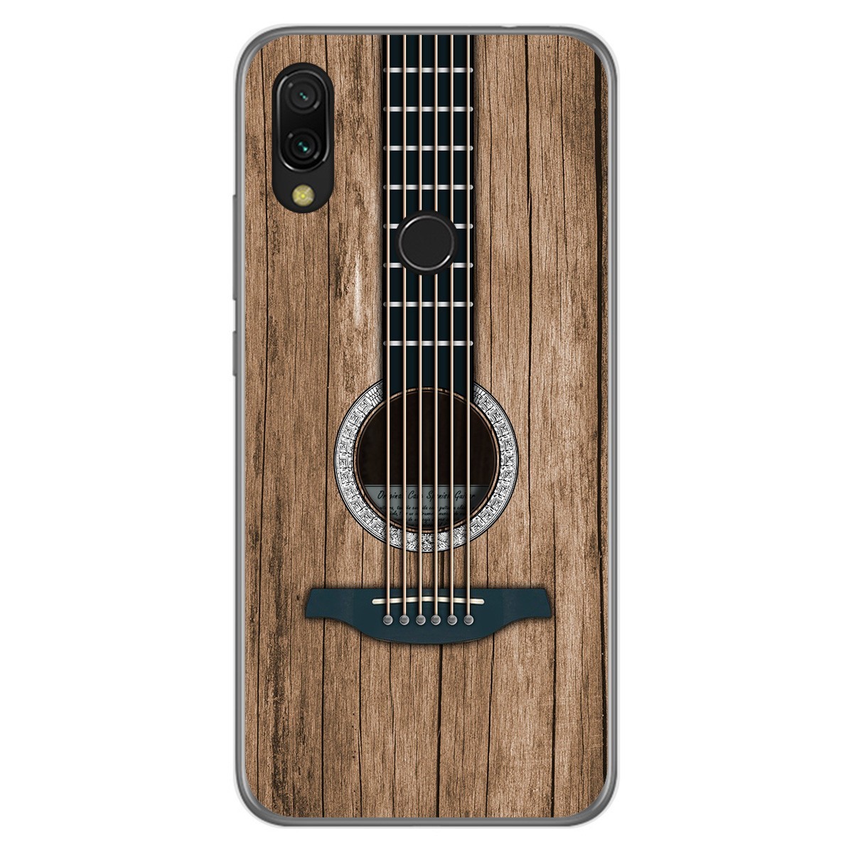 Funda Gel Tpu para Xiaomi Redmi 7 diseño Madera 11 Dibujos
