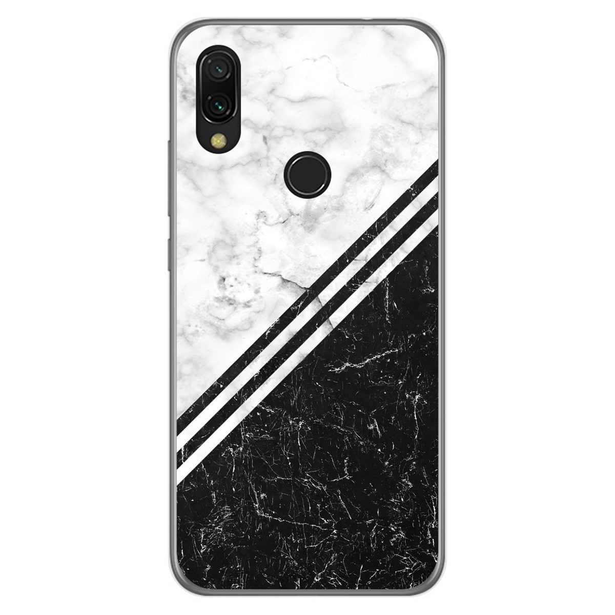 Funda Gel Tpu para Xiaomi Redmi 7 diseño Mármol 01 Dibujos