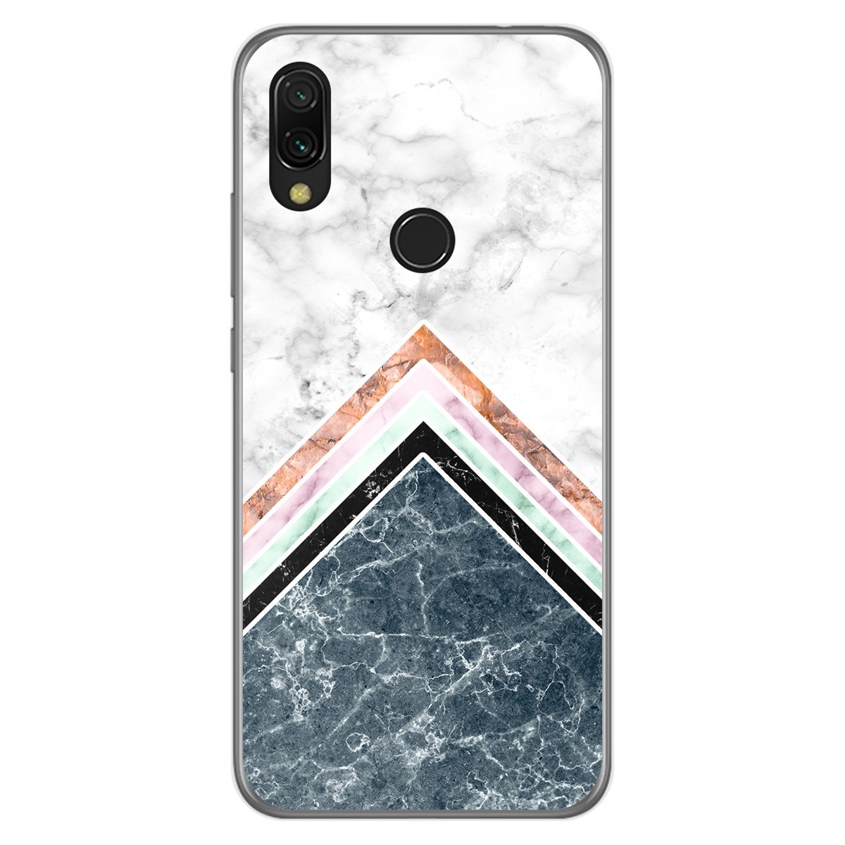 Funda Gel Tpu para Xiaomi Redmi 7 diseño Mármol 05 Dibujos