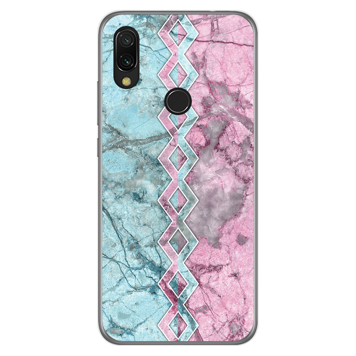 Funda Gel Tpu para Xiaomi Redmi 7 diseño Mármol 08 Dibujos