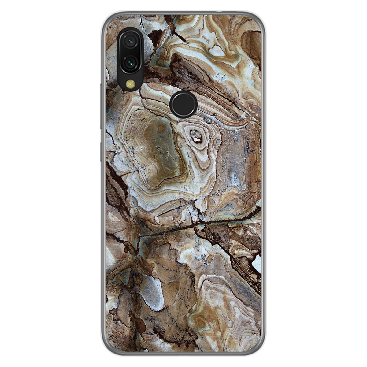 Funda Gel Tpu para Xiaomi Redmi 7 diseño Mármol 14 Dibujos