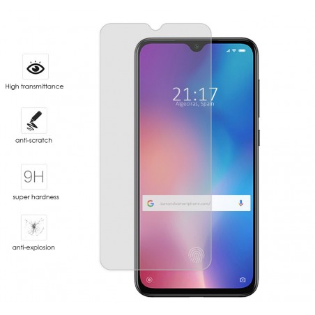 Protector Cristal Templado para Xiaomi Redmi Mi 9 SE Vidrio