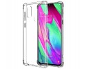 Funda Gel Tpu Anti-Shock Transparente para Samsung Galaxy A40