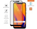 Protector Cristal Templado Completo 5D Full Glue Negro para Vsmart Joy 1+ Plus Vidrio