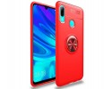 Funda Magnetica Soporte con Anillo Giratorio 360 para Huawei Y7 2019 color Roja