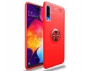 Funda Magnetica Soporte con Anillo Giratorio 360 para Samsung Galaxy A50 / A50s / A30s color Roja