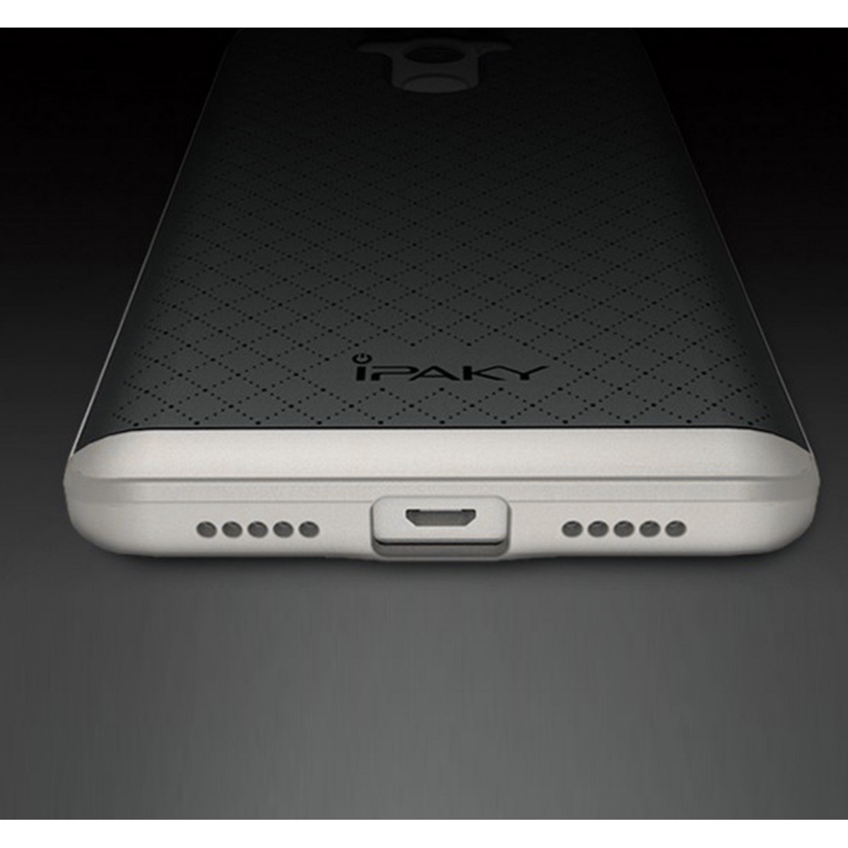 Funda Tipo Neo Hybrid (Pc+Tpu) Negra / Plata para Xiaomi Redmi 4