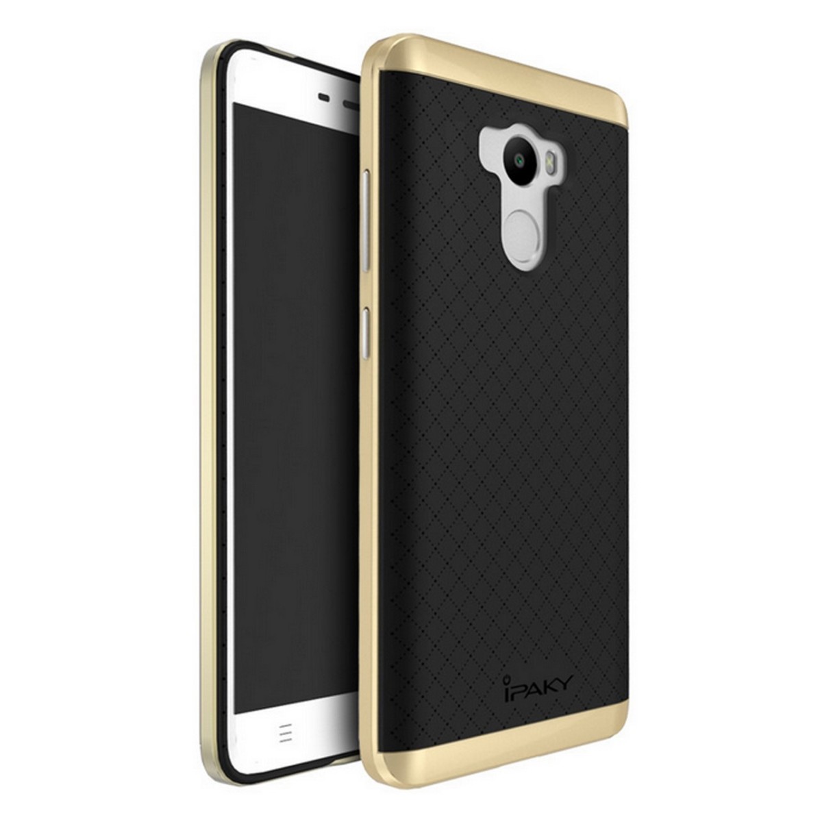 Funda Tipo Neo Hybrid (Pc+Tpu) Negra / Dorada para Xiaomi Redmi 4