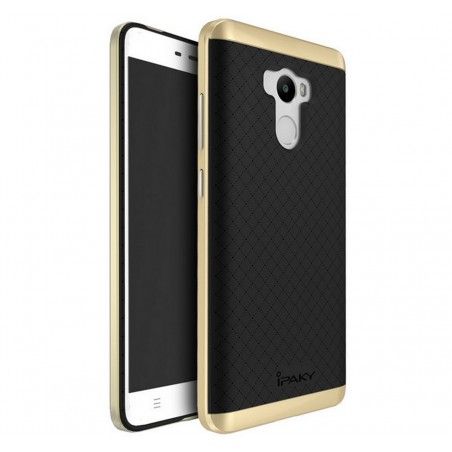 Funda Tipo Neo Hybrid (Pc+Tpu) Negra / Dorada para Xiaomi Redmi 4