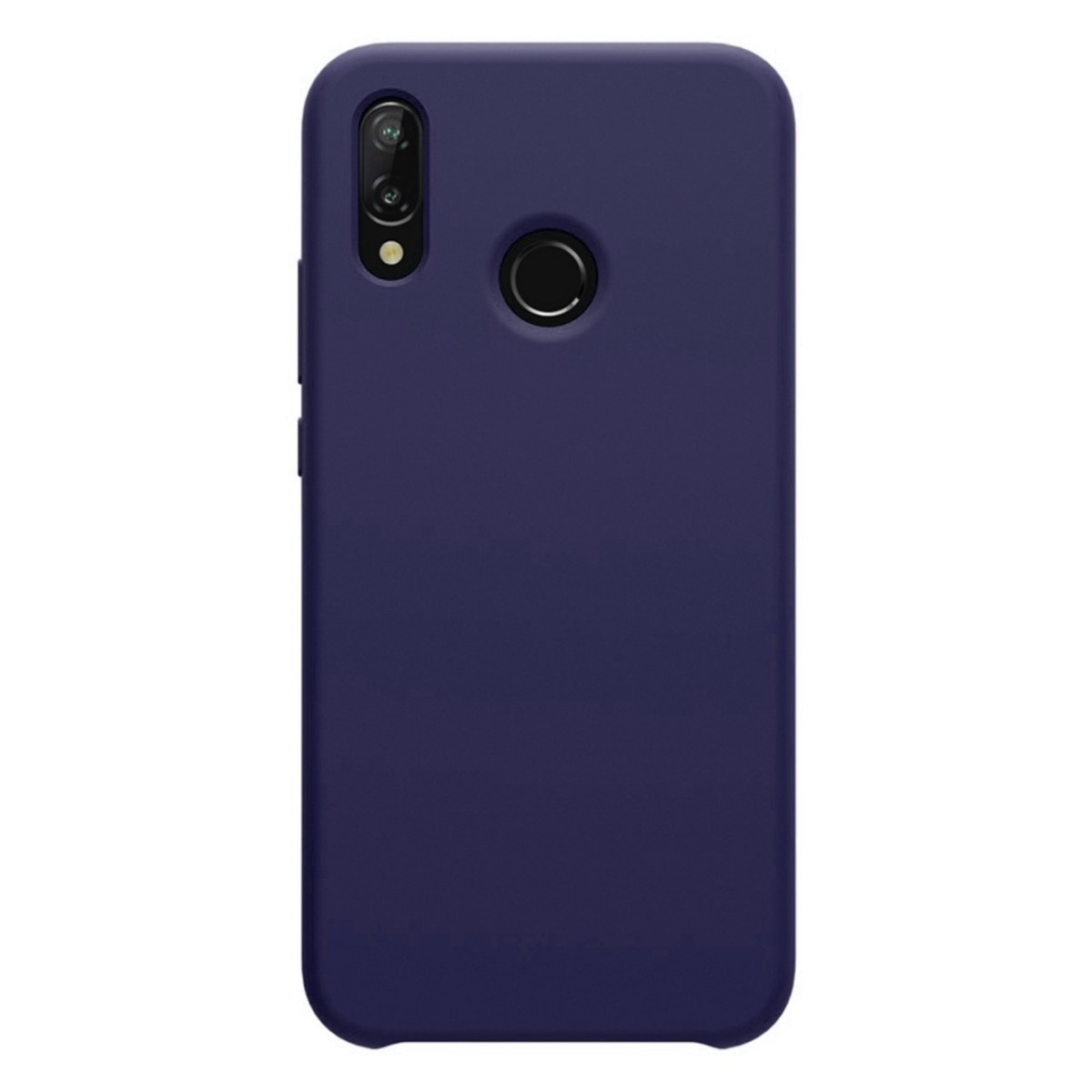Funda Silicona Líquida Ultra Suave para Samsung Galaxy M20 color Azul