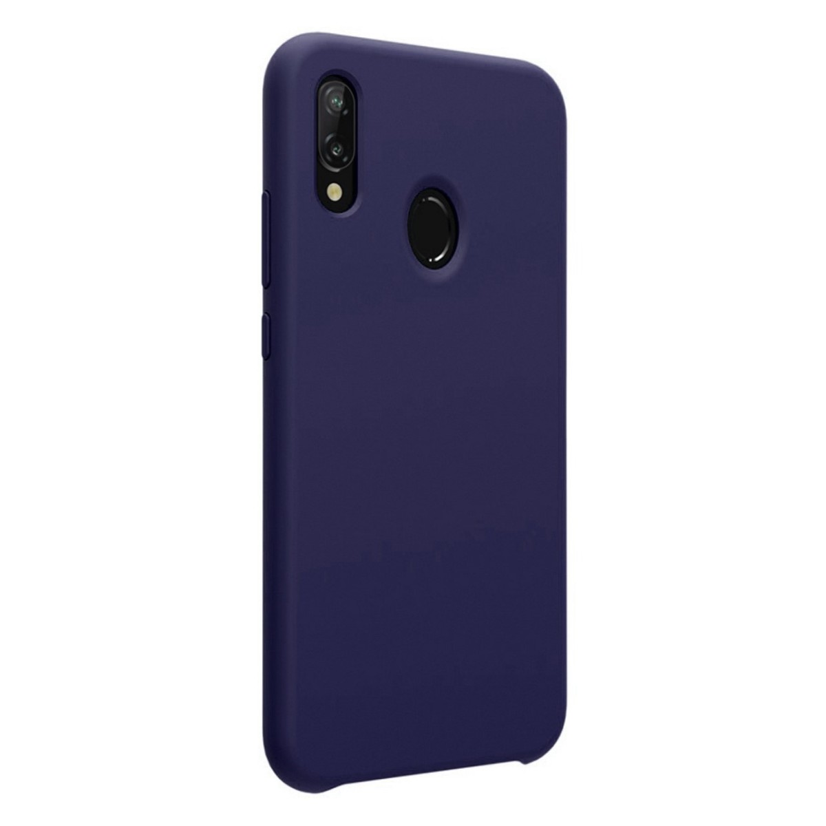 Funda Silicona Líquida Ultra Suave para Samsung Galaxy M20 color Azul