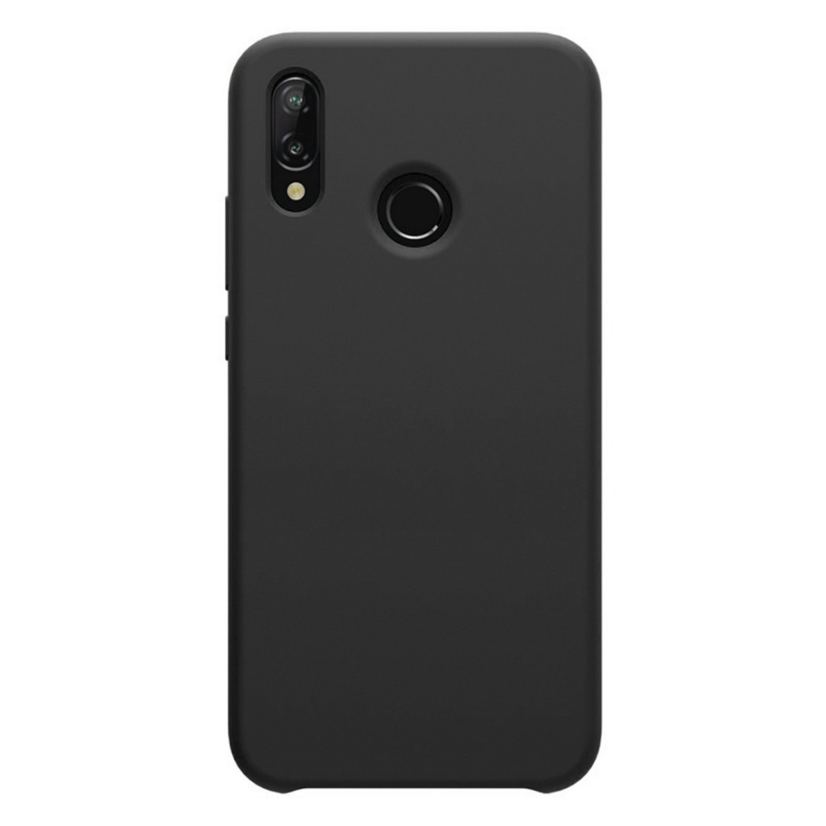 Funda Silicona Líquida Ultra Suave para Samsung Galaxy M20 color Negra