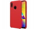 Funda Silicona Líquida Ultra Suave para Samsung Galaxy M20 color Roja