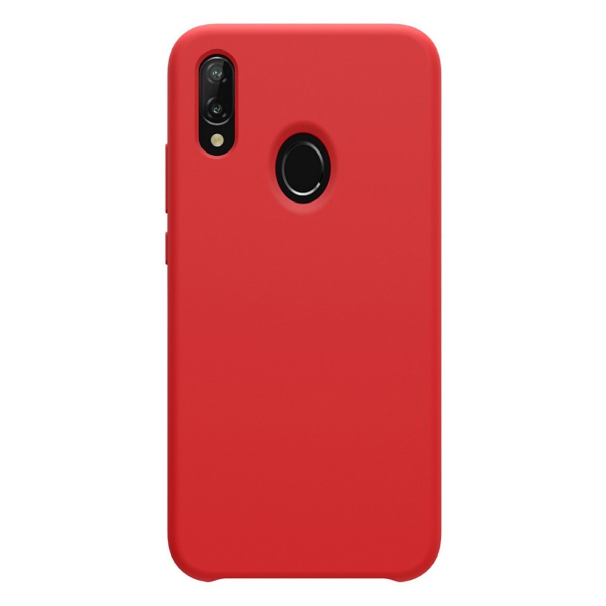 Funda Silicona Líquida Ultra Suave para Samsung Galaxy M20 color Roja