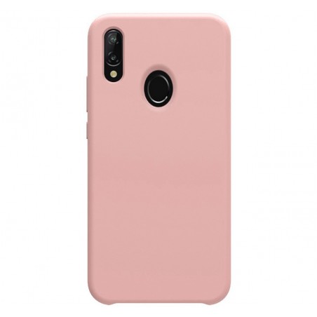 Funda Silicona Líquida Ultra Suave para Samsung Galaxy M20 color Rosa