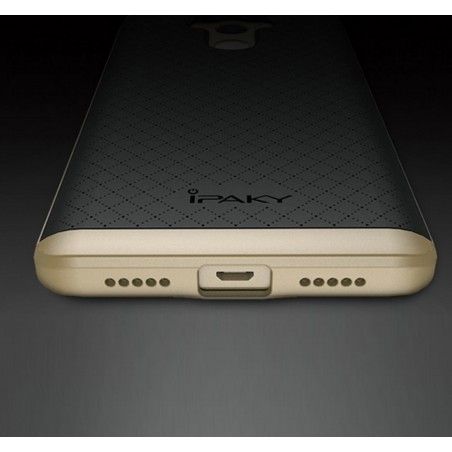 Funda Tipo Neo Hybrid (Pc+Tpu) Negra / Dorada para Xiaomi Redmi 4