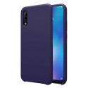 Funda Silicona Líquida Ultra Suave para Xiaomi Mi 9 color Azul