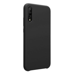 Funda Silicona Líquida Ultra Suave para Xiaomi Mi 9 color Negra