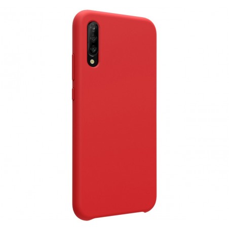 Funda Silicona Líquida Ultra Suave para Xiaomi Mi 9 color Roja