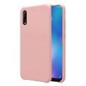 Funda Silicona Líquida Ultra Suave para Xiaomi Mi 9 color Rosa