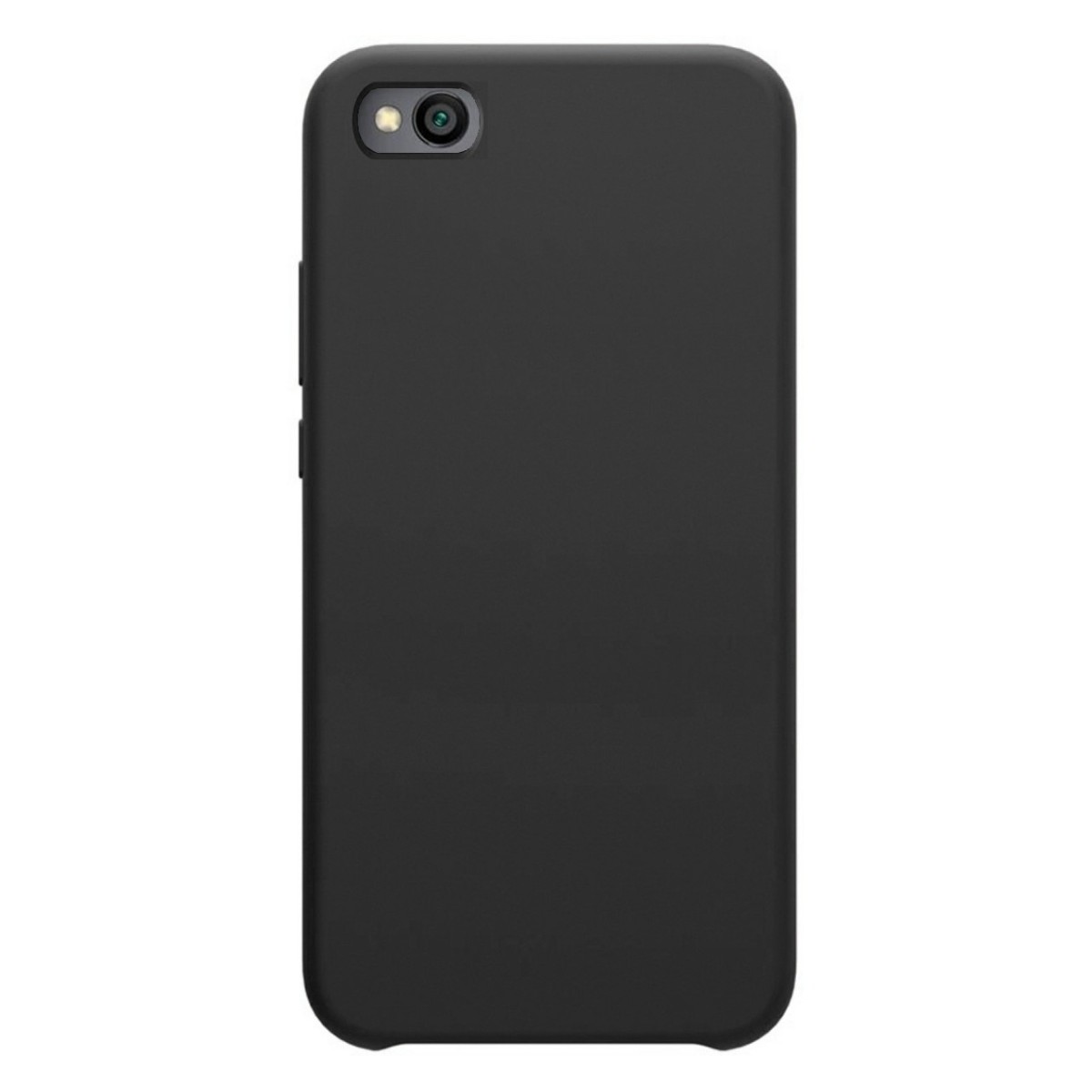 Funda Silicona Líquida Ultra Suave para Xiaomi Redmi Go color Negra